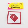 thumbnail image 2 of W4 - Pegatina cuadrad de LPG (Rojo/Blanco), 2 of 2