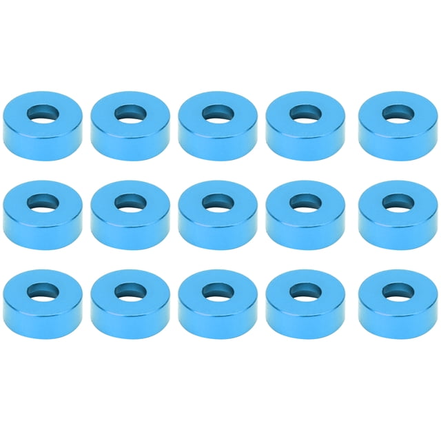 Peahefy Rondelle à Vis M3 Rondelle à Visser Fraisée en Alliage d'Aluminium Joint Concave Adapté pour Joint à Vis Métallique Modèle RC