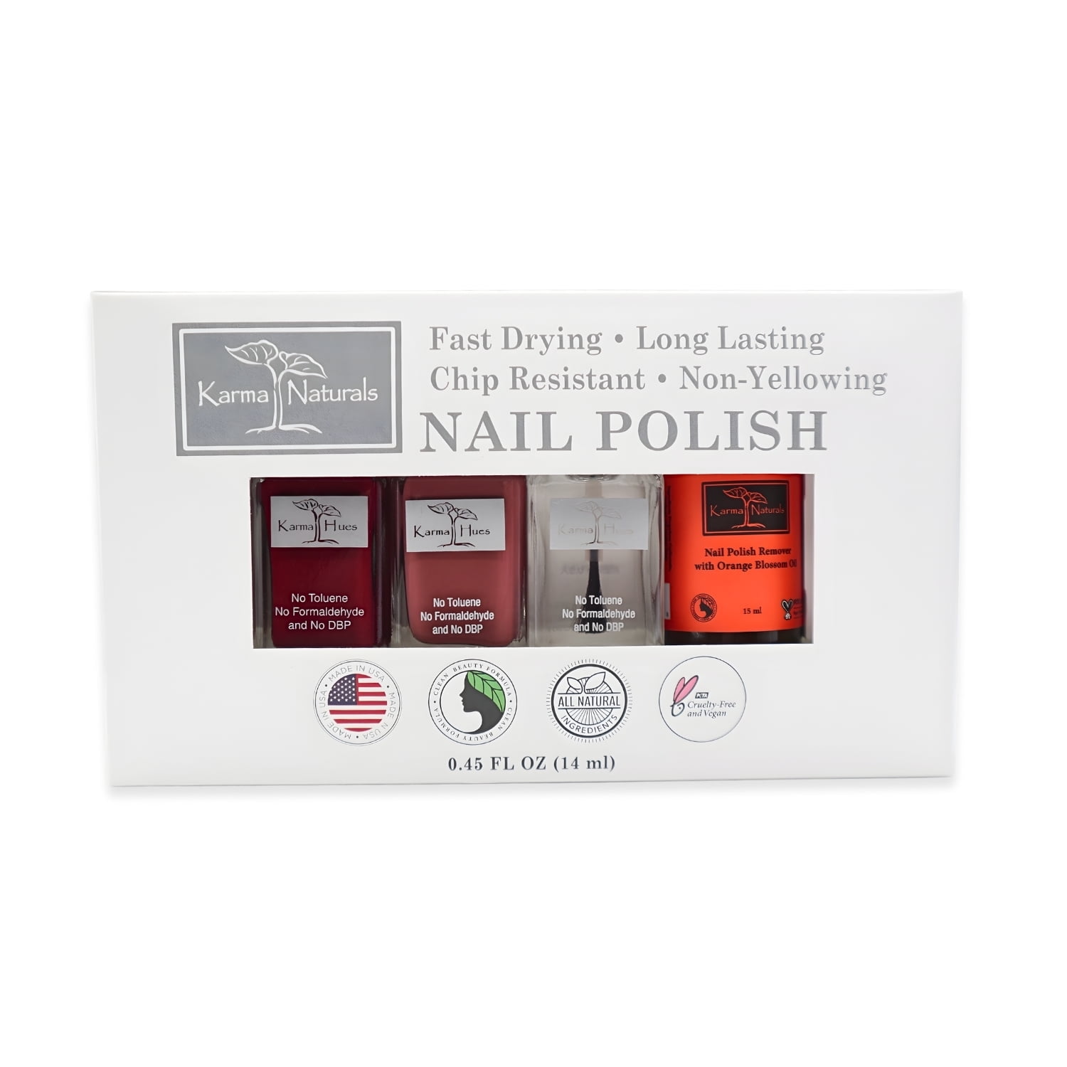 Karma Naturals Nail Polish Set ZFALL2