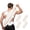 Beige, variant on 4Packs Exfoliating Back Scrubber with Handles, Nylon Back Exfoliator, Two Sides Stretchable Pull Strap Shower Deep Cleans Skin Massages Invigorating Blood Circulation for Women Men Body