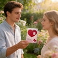 thumbnail image 5 of Love Heart Puzzle Card with Sound Recording Feature for Mother's Day Graduation Gifts Romantic Valentine's Birthday Surprise for Couples Friends Family 1PC Paper Craft Gift, 5 of 6