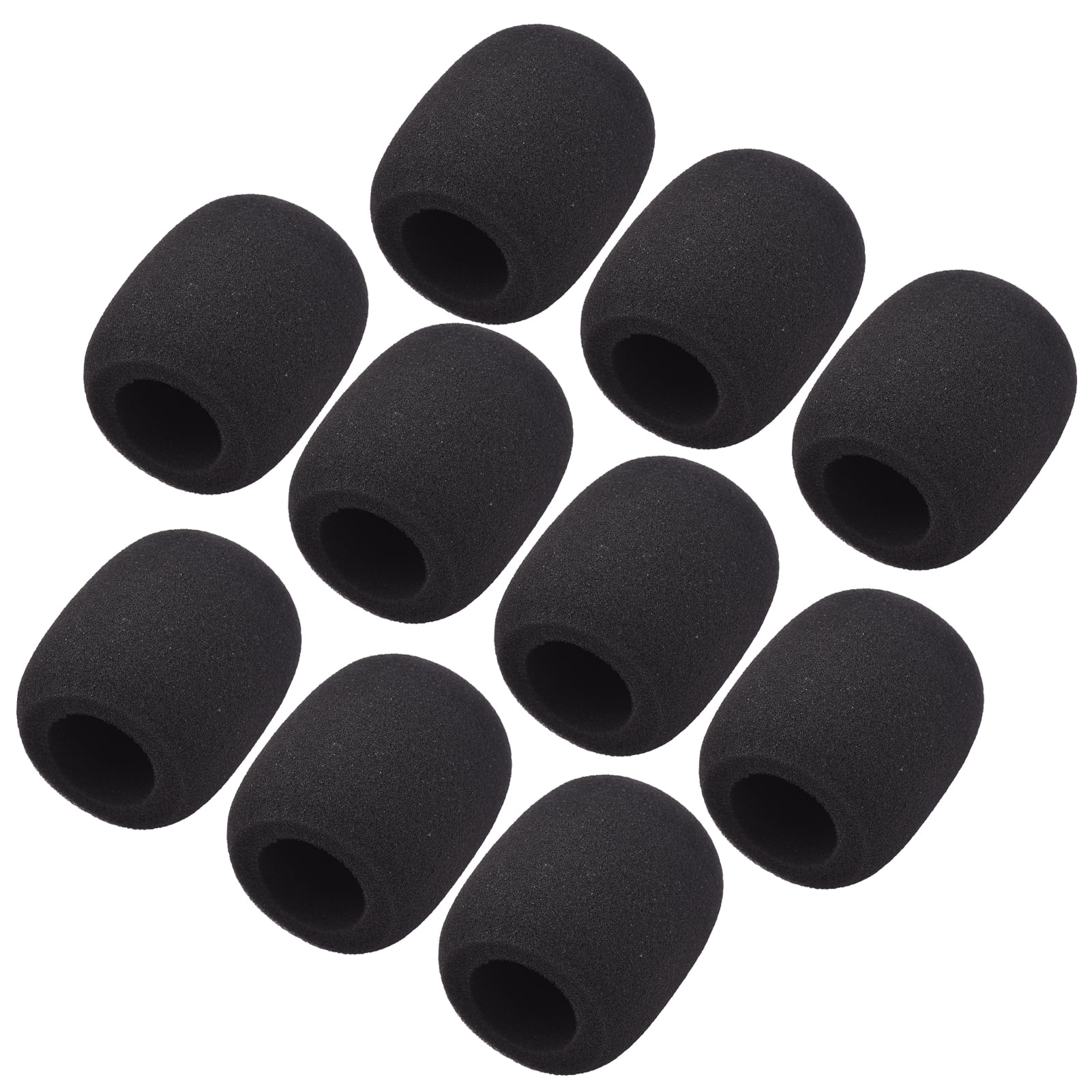 Ammoon 10Pcs Microphone Foam Windshield Windscreen Noise Reduction