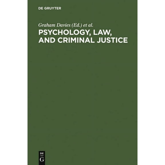 Psychology, Law, and Criminal Justice, (Hardcover)