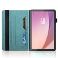 thumbnail image 2 of Tree of Life Embossed Case for Lenovo Tab m9 Stand, Card Slots, Stylus Loop Blue, 2 of 5