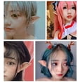 thumbnail image 5 of Pares de orejas de elfo de hada Pixie, elfo de hada de látex, orejas de cosplay para Halloween, Navidad, cosplay, cualquier fiesta temática, 5 of 5