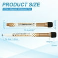thumbnail image 2 of Uxcell Magnetic Whiteboard Pen, 1-2mm Fine Tip Dry Erase Coffee Markers, 6Pcs, 2 of 6