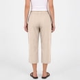 thumbnail image 7 of Nkmbld Capri Pants for Women Wide Leg High Waist Crop Lounge Sweatpants with Pocekets Summer Casual Workout Pants, 7 of 7