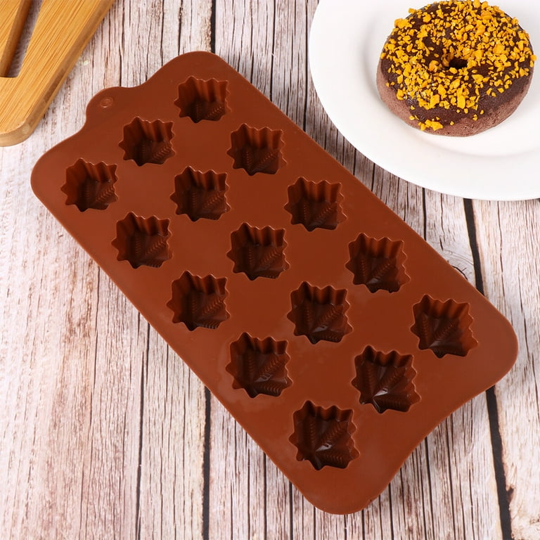 Eease 2pcs Creative Shaped Design Baking Tools Baking Gadgets Multi-Purpose Silicone Molds for Chocolate (Style 3, Random Color), Size: 21*11*2.5cm