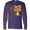 Purple, variant on Inktastic Spring Animals, Cute Squirrel, Colorful Flowers Long Sleeve T-Shirt