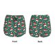 thumbnail image 3 of Balery Santa Hat Joy Green Festive Pantalones cortos deportivos para mujer con forro y dos bolsillos, elásticos, para entrenamiento, gimnasio, yoga-X-Large, 3 of 7