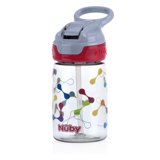 BOTOL AIR NUBY THIRSTY KIDS FLIP-IT SOFT SPOUT SIPPY CUP 12OZ / 360ML