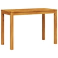 thumbnail image 4 of Garden Dining Set 3 pcs Brown Solid Acacia wood, 4 of 6