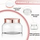 thumbnail image 3 of Frascos de plástico Tessco, paquete de 24 con tapas, 240 ml, rellenables para cosméticos, 3 of 7