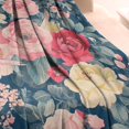 thumbnail image 3 of Pioneer Flower Blanket,Comfortable Soft Flannel Throw Blanket,All Season,Warm Lightweight Blankets for Sofa Bed Couch Living Room Chair,40"x50"(100x130cm), 3 of 4