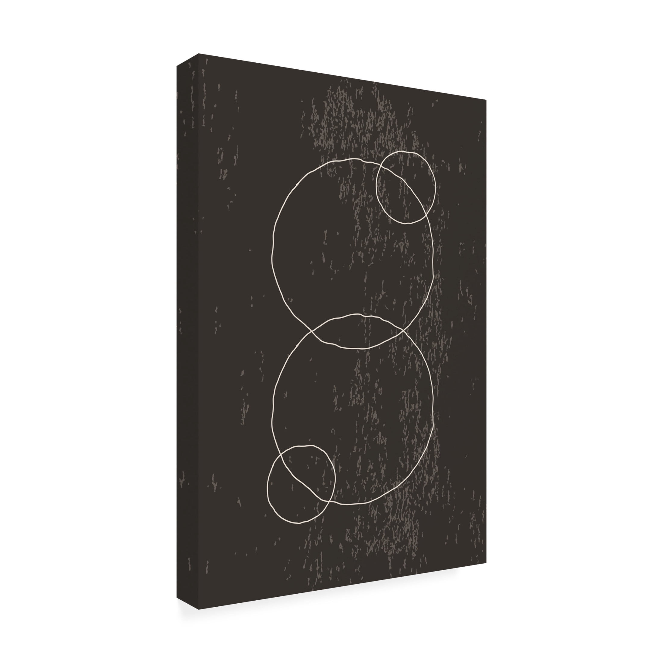 Trademark Fine Art jay stanley  Black and White Minimal Set 1 Canvas Wall Art