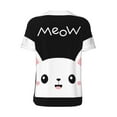 thumbnail image 3 of Balery Cat Meow Baseball Jersey for Men Casual Button Down Shirts Short Sleeve Active Team Sports Uniform-Small, 3 of 9
