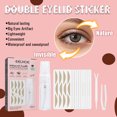 thumbnail image 3 of 2 Pcs Ruban Dentelle Sans Trace Double Paupière, Naturel, 3 of 5