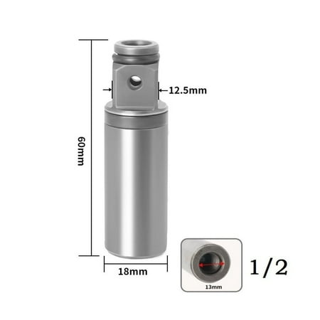 

Electric Drill to Electric Wrench Socket Drive Adapter 1/2 Square shank 1/4 Hex