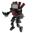 Tvman Model Skibidi Toilet G024 Dark TV Man Building Blocks Set, Dark TVMan Bricks ...