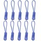 thumbnail image 1 of Reemplazo de tirador de cremallera de equipaje para mochila: YZSFIRM 10 piezas de pestaña de cremallera azul, 1 of 1