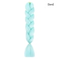 thumbnail image 4 of Qarigey Extensiones de cabello de colores, peluca bonita exquisita reutilizable, trenzas sintéticas resistentes al calor, accesorios de peluquero, Accesorio para el cabello Cielo azul Qarigey AP012968-03, 4 of 6