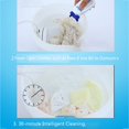 thumbnail image 4 of CNKOO 3 in 1 Mini Washing Machine Portable Personal Rotating Washer Convenient Travel Home Business Trip, 4 of 10