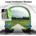 thumbnail image 5 of Update 5.5-6ft Pickup Truck Tent for Camping, Truck Bed Tent with Reinforcement Fiberglass Poles, PU2000 Waterproof and Rainfly for 2 People, Easy Set Up, Good Ventilation, 5 of 7