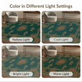 thumbnail image 7 of ODIKA 6'x9' Washable Area Rug Easy Care, Non-Shedding, Fish Emblems Cabin Border Theme Trout Lure Bass Fishing Vintage Refined for Queen Size Bedroom Under Bed Master Suite, 7 of 7