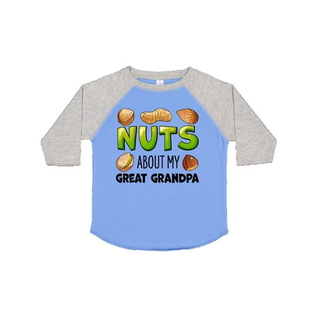 

Inktastic Nuts About My Great Grandpa Peanut Almond Pistachio Gift Toddler Boy or Toddler Girl T-Shirt