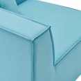 thumbnail image 6 of Modway Saybrook Outdoor Patio Upholstered Sectional Sofa Corner Chair in Turquoise, 6 of 7
