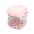 thumbnail image 1 of Denture Cleaner Case Bathing, Cleaning, and Soaking Soak Container False Storage Pink, 1 of 9
