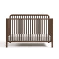 thumbnail image 3 of Storkcraft Porto 5-in-1 Convertible Crib with Bonus Toddler Guardrail - Hazelnut, 3 of 14