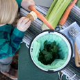 thumbnail image 2 of Full Circle Odor-Free Kitchen Compost Bin, Breeze, Green Slate, 2 of 2