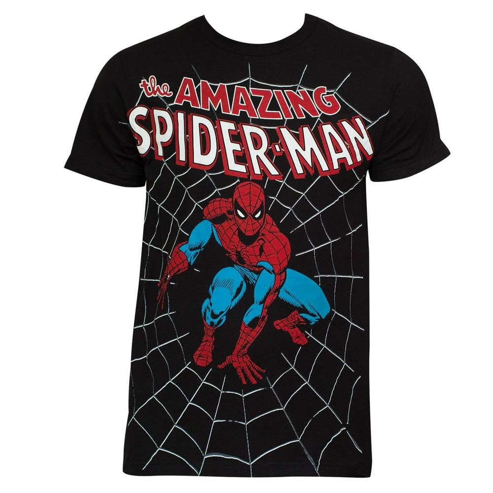 Marvel - IMPACT MERCHANDISING Men's Spider-Man T-Shirt, The Amazing