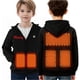 thumbnail image 1 of Sudadera con capucha térmica de invierno para niños y niñas, con control de temperatura y cremallera, 1 of 9