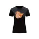 thumbnail image 2 of Playera Blusa De Capibara Comiendo Pizza Ropa Divertida Para Mujer Capibara Color Negro Talla Grande Marca Emil SaEs, 2 of 4
