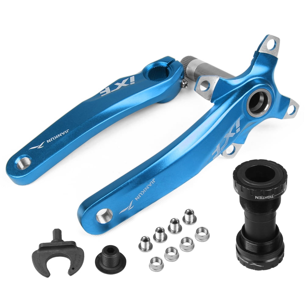 Bike Bicycle Crank Set 170MM 104 BCD MTB Bike Crank Mountain Bike Crank Arm with Chainring Bolts