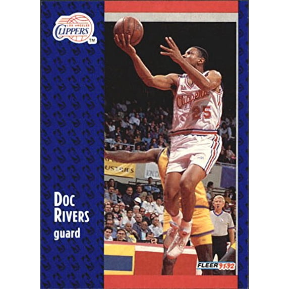 1991-92 Fleer #298 Doc Rivers NBA Basketball Trading Card - Walmart.com