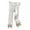 White3, variant on Plebaso Toddler Girls Footless Tights for Summer Little Girls Breathable Thin Cotton Leggings with Bow