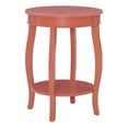 thumbnail image 1 of Bowery Hill Table d'Appoint Moderne / Contemporain en Bois, Orange Corail, 1 of 6
