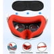 thumbnail image 4 of Silicone Cover Set Compatible with Oculus/Meta Quest 3, VR Accessories Protective Cover Includes Controller Grips, Front Shell Headset Cover and Face Cover (Red), 4 of 5