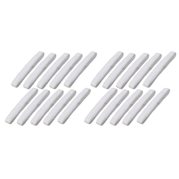 20 Unids PVA Redes de de Pesca Micro- 5M Recarga Carpa Pesca Stocking Rig Bait Wrap Bolsas 25Mm Alimentador de Pesca
