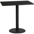 thumbnail image 1 of Bowery Hill 30" x 48" Table de Bar en Noir, 1 of 2