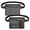 2 Black, variant on WILLED Waterproof Pouch Bag with Adjustable Waist Strap (2 Pack) - IP68 Waterproof Waist Bag Screen Touchable Dry Bag with Adjustable Belt for Beach, Swimming, Boating, Fishing, Hiking, etc