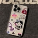 thumbnail image 3 of Fundas de teléfono de silicona creativas de Hello Kitty para iPhone, 15, 14, 13 PRO MAX, 11, 12, 13 PRO, X, XS, XR, 7, 8 Plus, Y2k, 3 of 4