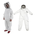 thumbnail image 3 of Combinaison d'Apiculture Intégrale Professionnelle Vêtements d'Apiculture Protection Veste de Combinaison d'Apiculture Sécurité Voile Chapeau Robe Équipement, Ajustement Confortable, 3 of 7
