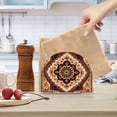 thumbnail image 6 of Pattern Vintage Boho Napkin Holder for Table Clear Napkin Stand Paper Holder Acrylic Organizer Dispenser Napkins for Dinner Kitchen Restaurant Room, 6 of 8