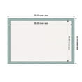 thumbnail image 4 of Amanti Art White Cork Board Wood Framed Sky Blue Rustic Bulletin Board 38 in. x 26 in., 4 of 8