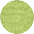 thumbnail image 5 of SAFAVIEH Glen Solid Plush Shag Area Rug, Lime, 4' x 4' Round, 5 of 7