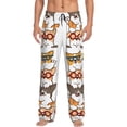 thumbnail image 1 of Fotbe Corgi Dog2 Pantalones de Pijama para Hombre, Pantalones de Dormir, Pantalones de Casa con Cintura Ajustable y Bolsillos-XX-Large, 1 of 6